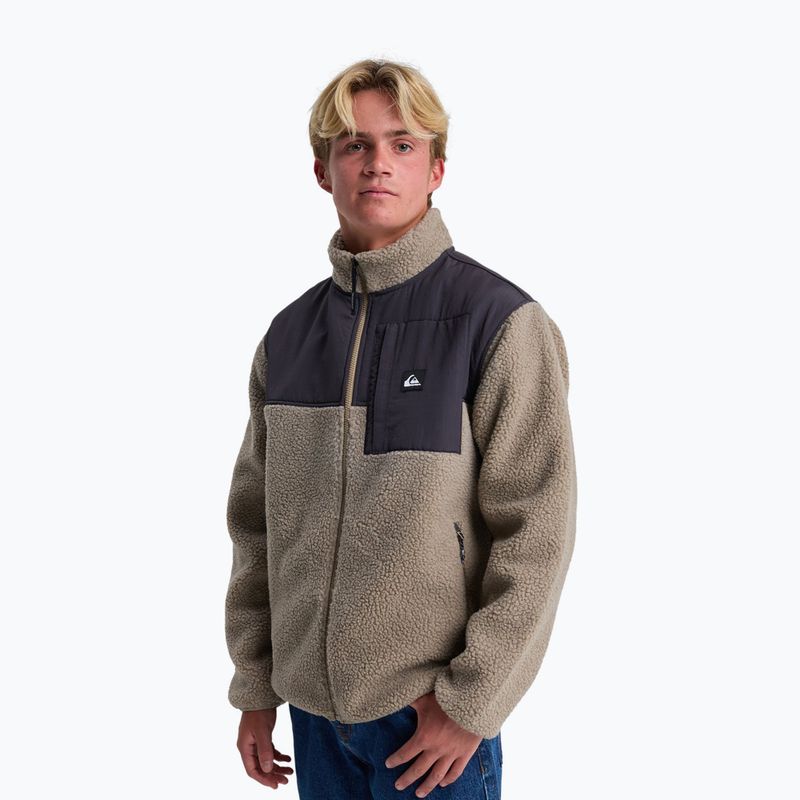 Bluza polarowa męska Quiksilver Sallow Water Full Zip fallen rock 4