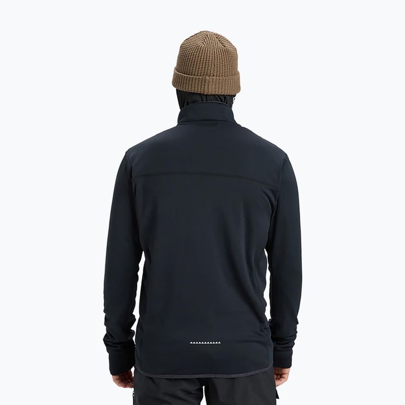 Bluza snowboardowa męska Quiksilver Steep Point Full Zip Fleece true black 3
