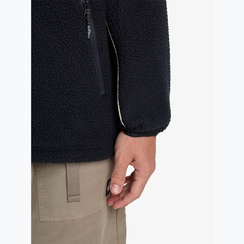 Bluza snowboardowa męska Quiksilver Omni Sherpa Half Zip black 6