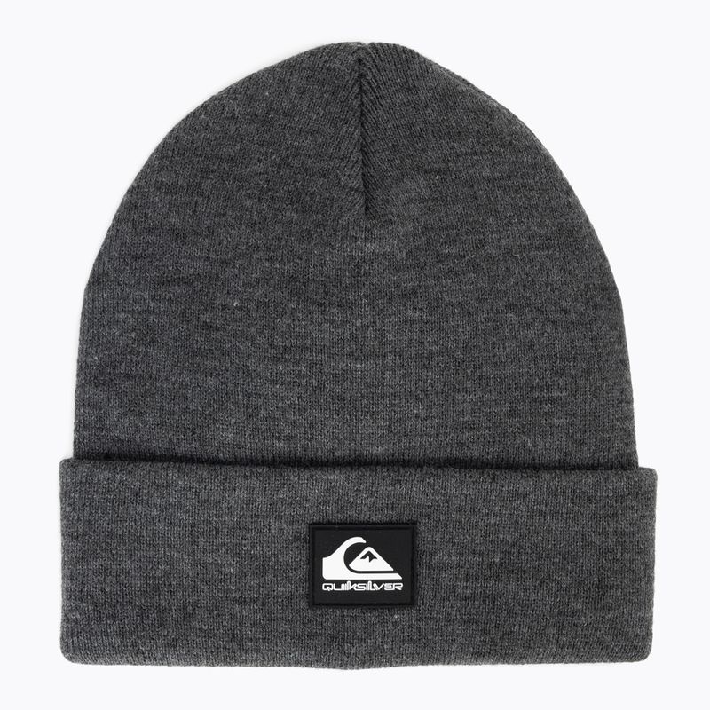 Czapka zimowa męska Quiksilver Brigade Beanie dark grey heather