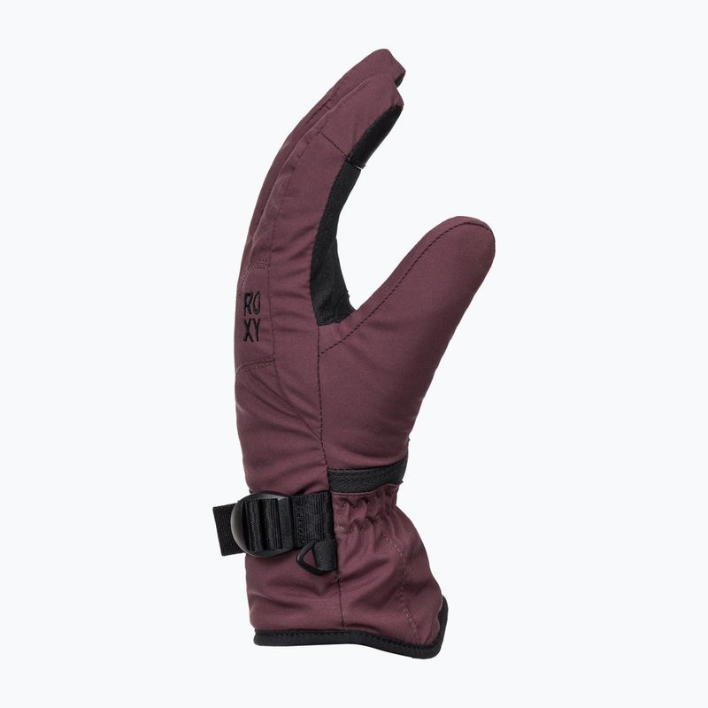 Rękawice snowboardowe damskie Roxy Jetty Solid huckleberry 2