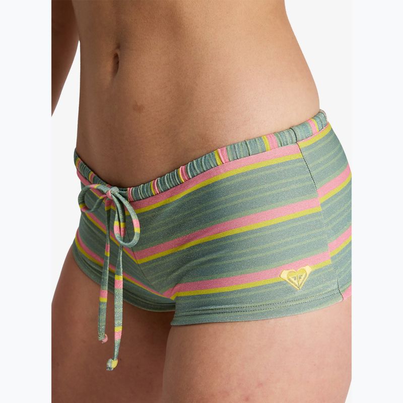 Dół od stroju kąpielowego ROXY Ocean Dreamer Classic Shorty Lr oil green say it with stripes 7