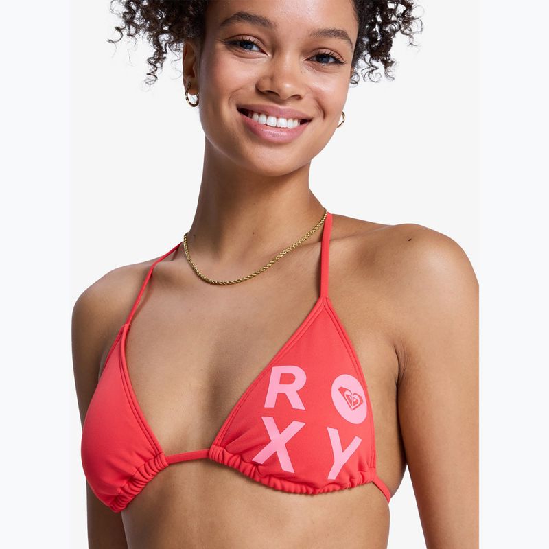 Strój kąpielowy dwuczęściowy damski ROXY Solid Essentials Tiki Tri hibiscus 6