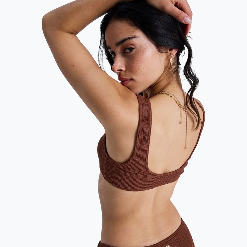 Góra od stroju kąpielowego ROXY Sunshine Bralette cappuccino 3