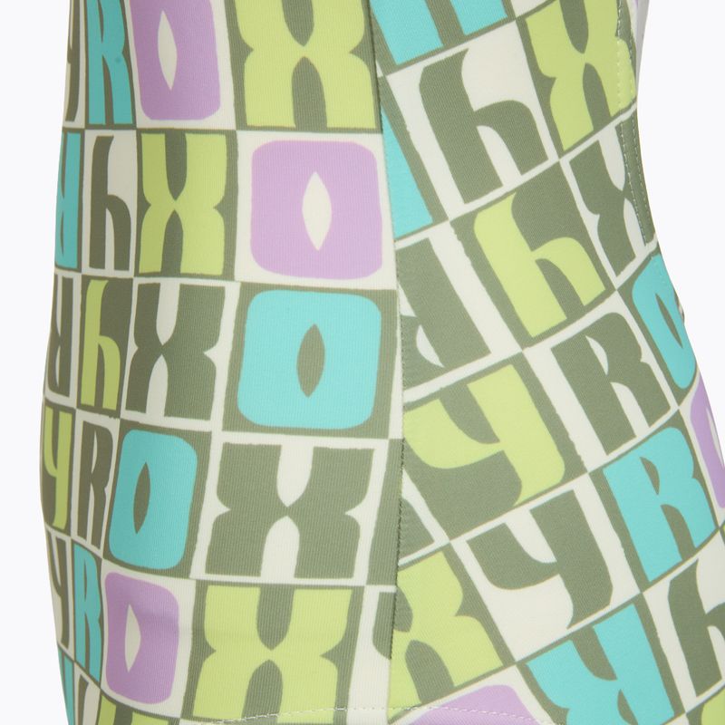 Strój kąpielowy jednoczęściowy dziecięcy ROXY Letter Up oil green letter up 3