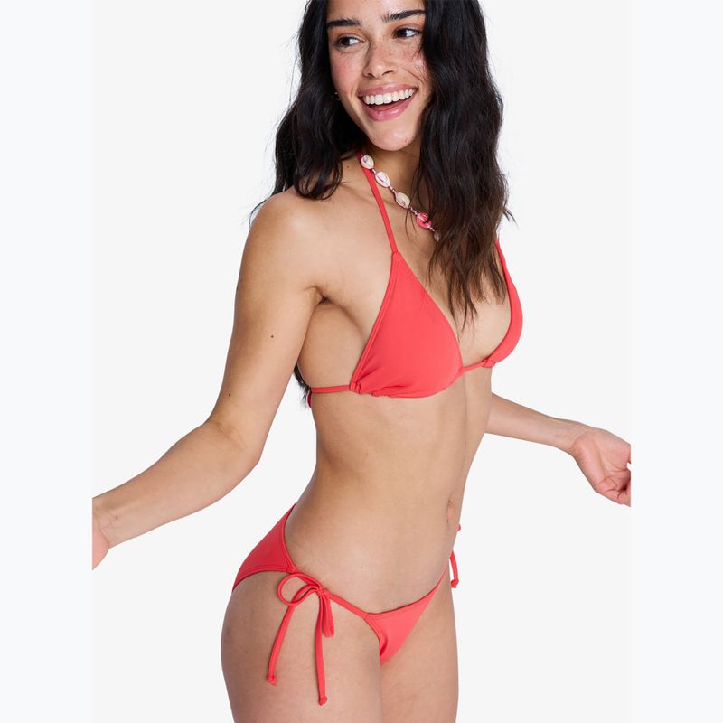 Dół od stroju kąpielowego ROXY Solid Essentials Tie Side hibiscus 7
