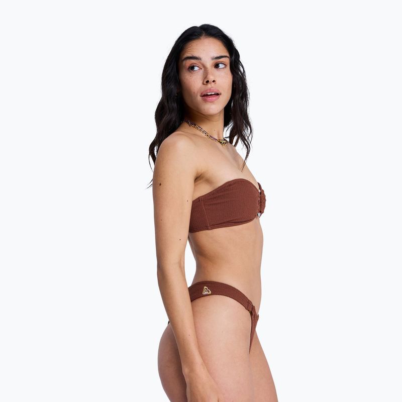 Góra od stroju kąpielowego ROXY Sunshine Bandeau cappuccino 5
