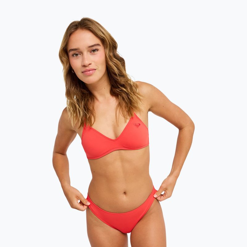Dół od stroju kąpielowego ROXY Solid Essentials Moderate hibiscus 4