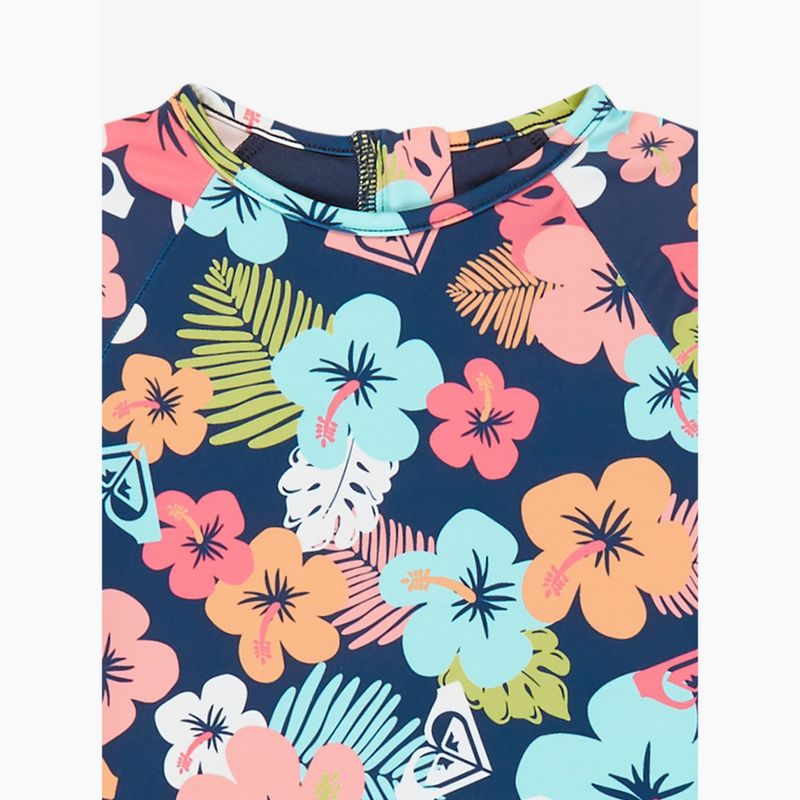 Strój kąpielowy jednoczęściowy dziecięcy ROXY Morning Flower Onesie mood indigo morning flowers 3