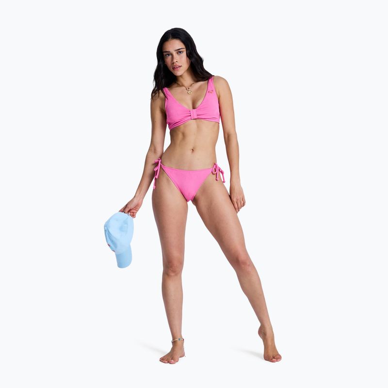 Dół od stroju kąpielowego ROXY Paradise Tie Side Moderate sangria sunset 3