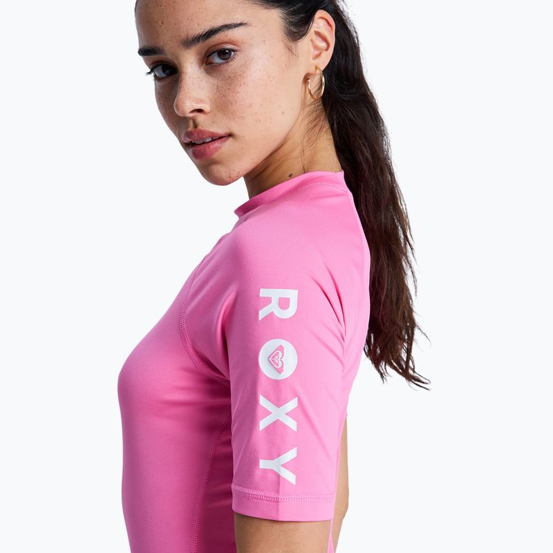 Koszulka do pływania damska ROXY Whole Hearted sangria sunset 4