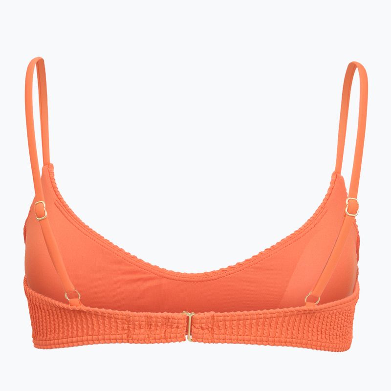 Góra od stroju kąpielowego Billabong Summer High V Bralette fushion orange 2