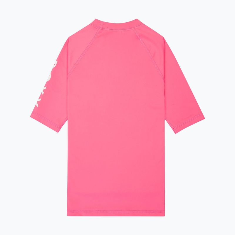 Koszulka do pływania dziecięca ROXY Whole Hearted sangria sunset 2