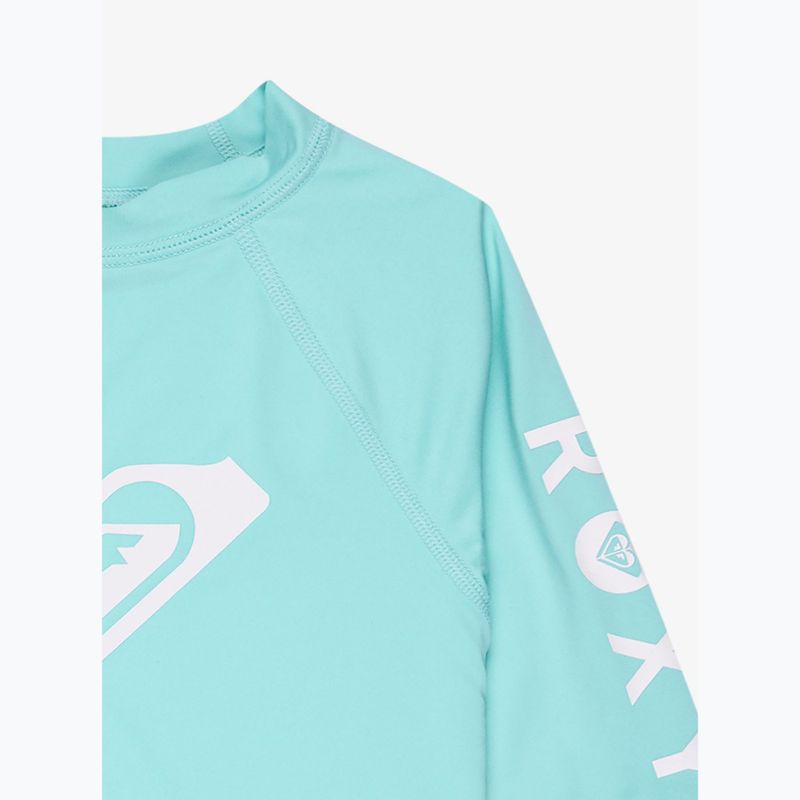 Koszulka do pływania dziecięca ROXY Whole Hearted aqua splash 3