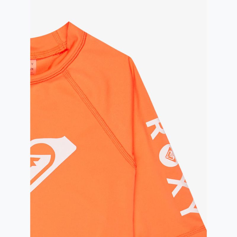 Koszulka do pływania dziecięca ROXY Whole Hearted camellia 3