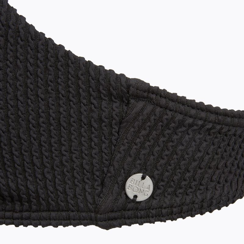 Góra od stroju kąpielowego Billabong Summer High V Bralette black pebble 3