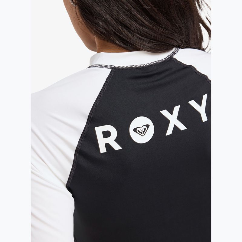 Koszulka do pływania damska ROXY The Retro Essentials anthracite 8