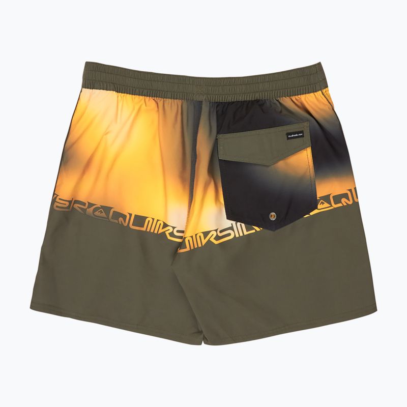 Szorty kapielowe męskie Quiksilver Everyday Half Jam 16" grape leaf wordblock 2