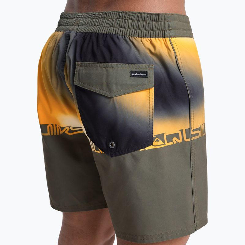 Szorty kapielowe męskie Quiksilver Everyday Half Jam 16" grape leaf wordblock 8