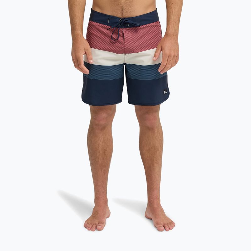 Szorty kąpielowe męskie Quiksilver Surfsilk Scallop 18" dark navy tijuana 3