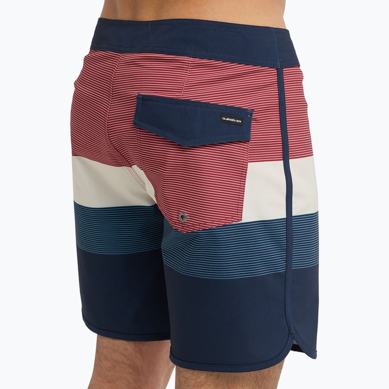 Szorty kąpielowe męskie Quiksilver Surfsilk Scallop 18" dark navy tijuana 8