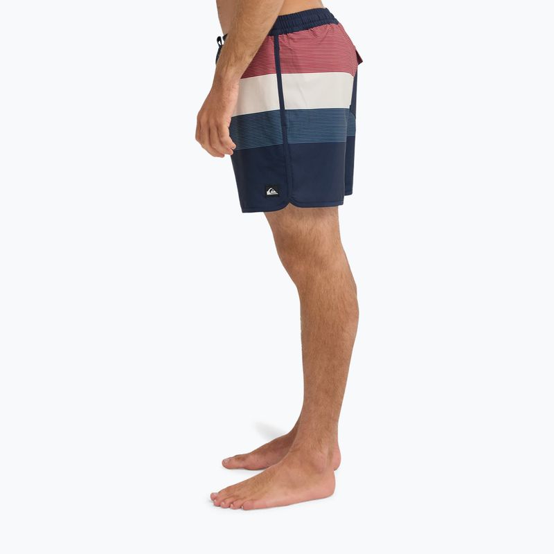 Szorty kąpielowe męskie Quiksilver Stretch Scallop Volley 16" dark navy tijuana 6