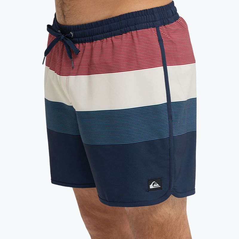 Szorty kąpielowe męskie Quiksilver Stretch Scallop Volley 16" dark navy tijuana 7