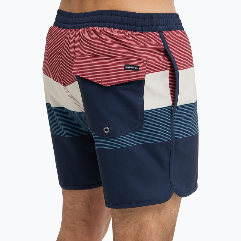Szorty kąpielowe męskie Quiksilver Stretch Scallop Volley 16" dark navy tijuana 8
