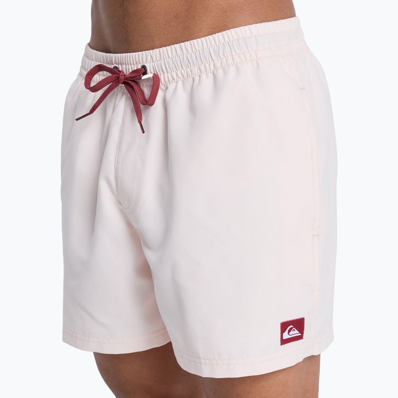 Szorty kąpielowe męskie Quiksilver Everyday Solid Volley 15" rosewater 6