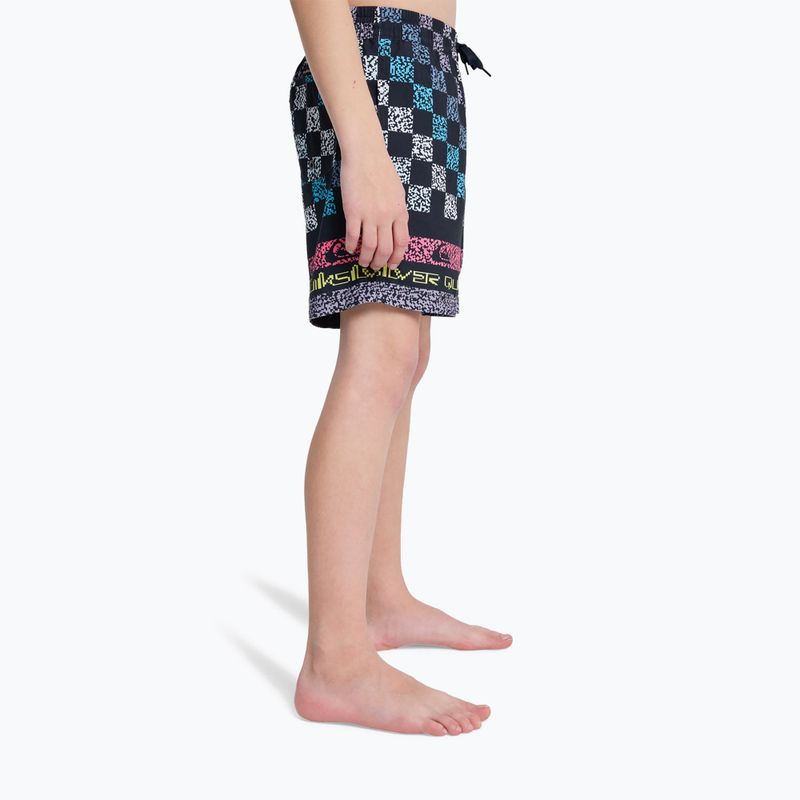 Szorty kąpielowe dziecięce Quiksilver Everyday Printed Volley 14" dark navy next gen 5