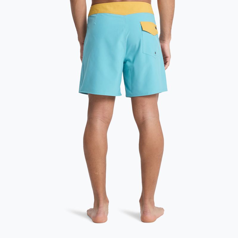 Szorty kąpielowe męskie Quiksilver Surfsilk Kaimana 16" aqua 5