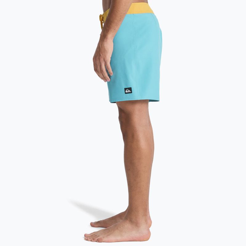 Szorty kąpielowe męskie Quiksilver Surfsilk Kaimana 16" aqua 6