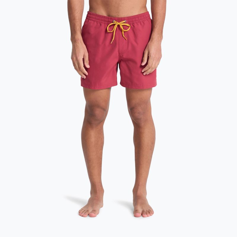 Szorty kąpielowe męskie Quiksilver Everyday Solid Volley 15" burnt russet 3