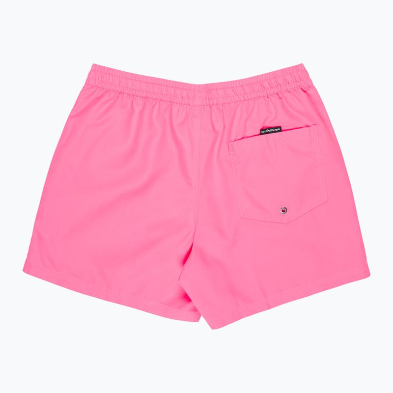 Szorty kąpielowe męskie Quiksilver Everyday Solid Volley 15" pink lemonade 2