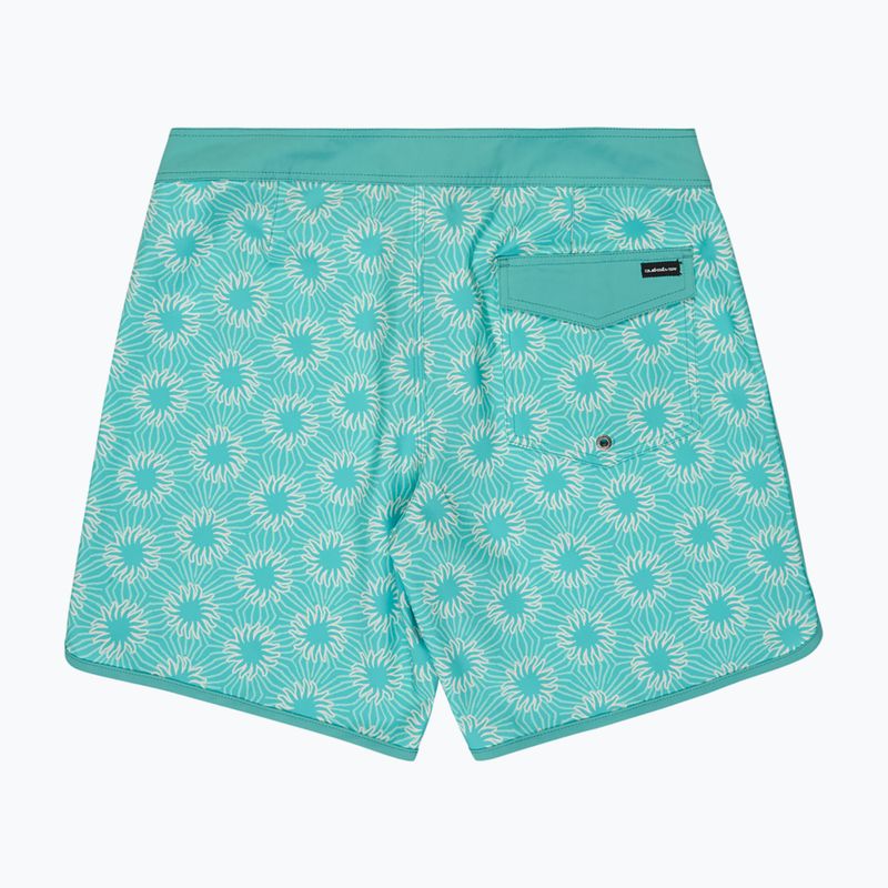 Szorty kąpielowe męskie Quiksilver Surfsilk Scallop 18" aqua ocean mayhem 2