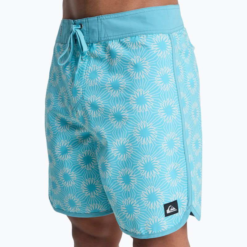 Szorty kąpielowe męskie Quiksilver Surfsilk Scallop 18" aqua ocean mayhem 7