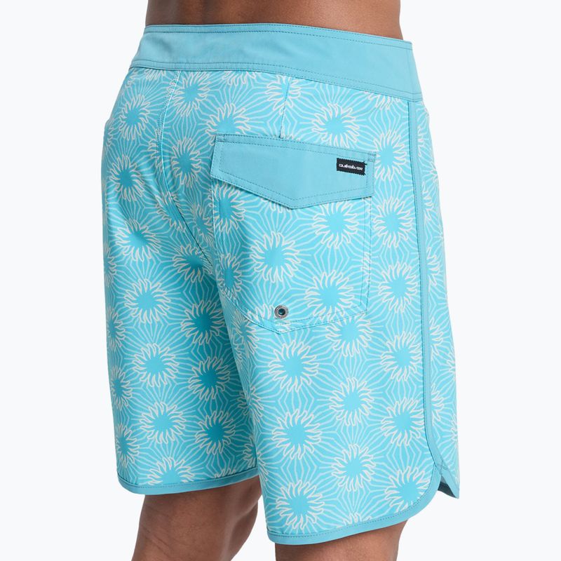 Szorty kąpielowe męskie Quiksilver Surfsilk Scallop 18" aqua ocean mayhem 8