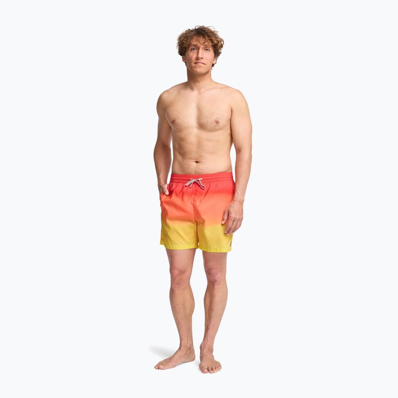 Szorty kąpielowe męskie Billabong All Day Fade Layback retro yellow 2