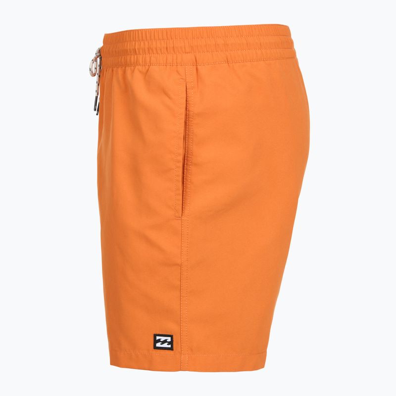 Szorty kąpielowe męskie Billabong All Day Layback clay orange 3