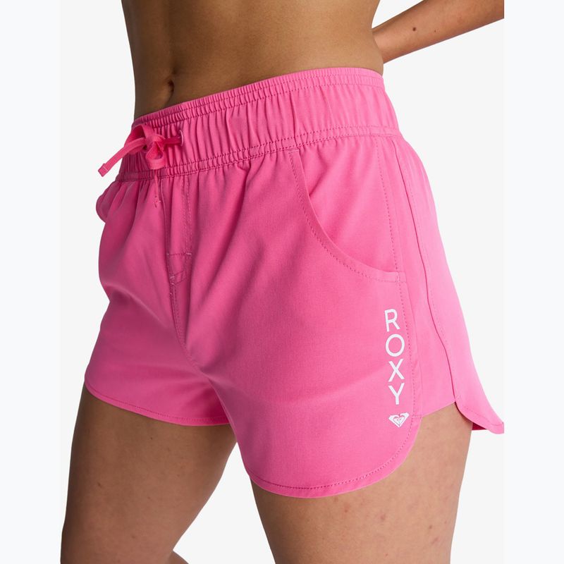 Szorty kąpielowe damskie ROXY Wave 2'' sangria sunset 6