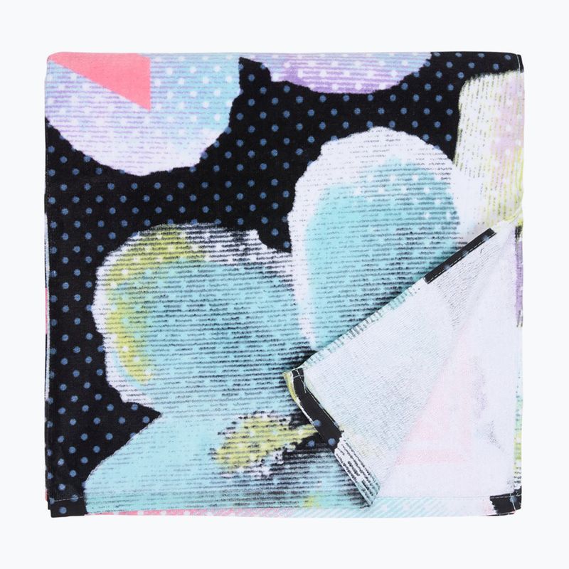 Ręcznik plażowy ROXY Into The Sun anthracite im fleur real 4