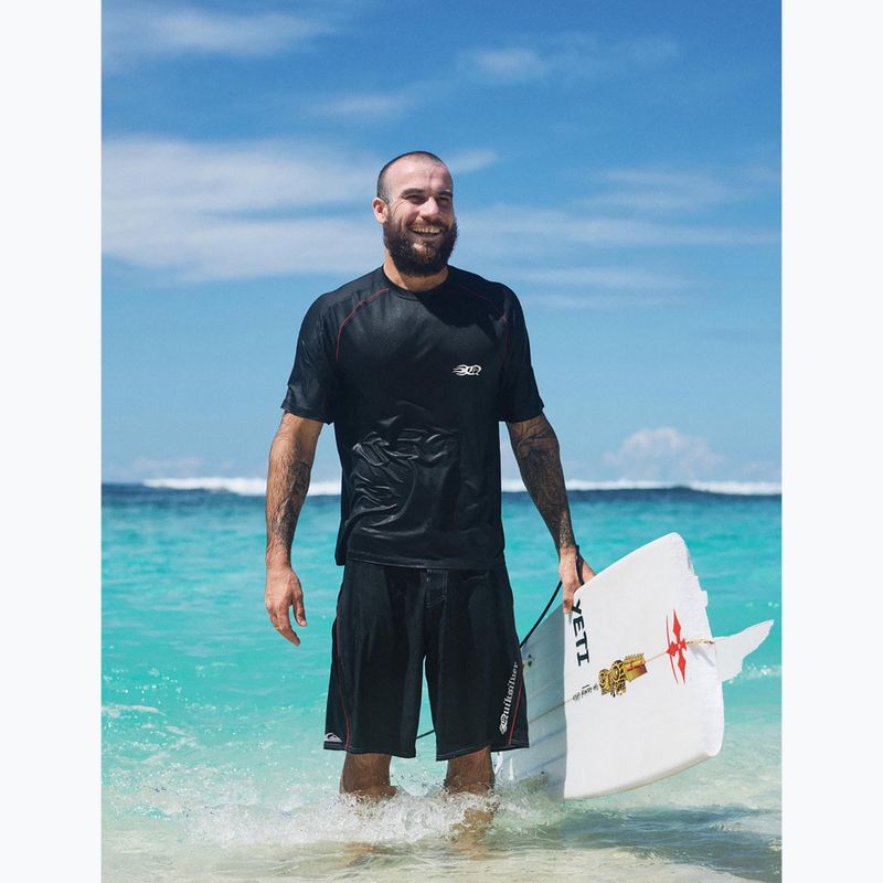 Koszulka do pływania męska Quiksilver Mercury Americana Surf black 7