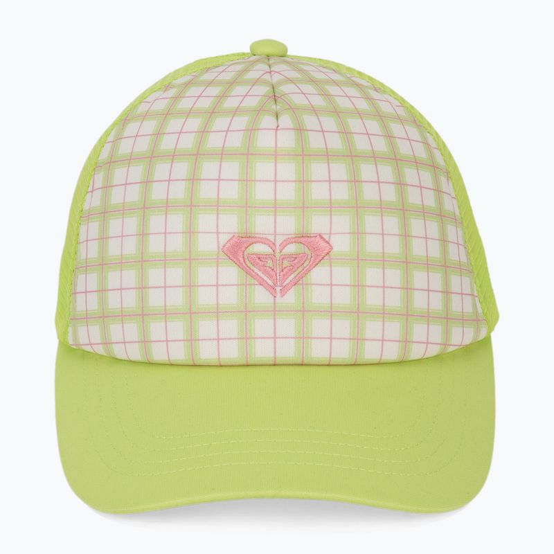 Czapka z daszkiem damska ROXY Beautiful Morning cloud dancer swell plaid 2