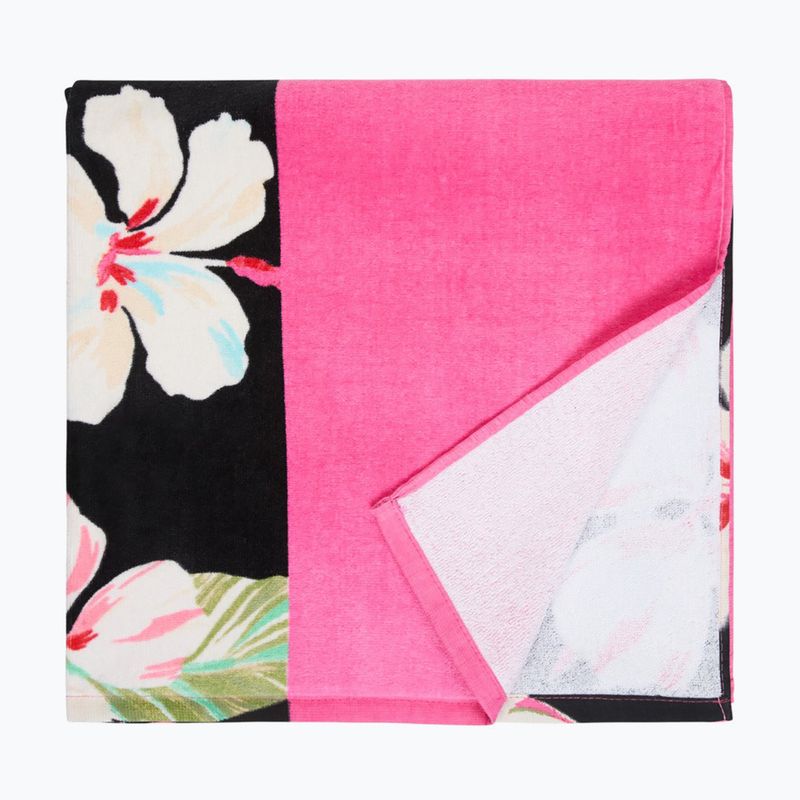 Ręcznik plażowy ROXY Cold Water Printed anthracite spring charming 3