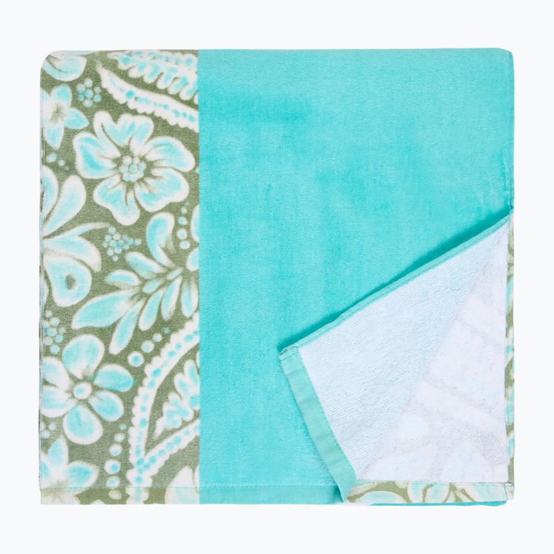 Ręcznik plażowy ROXY Cold Water Printed oil green wildside paisley 4