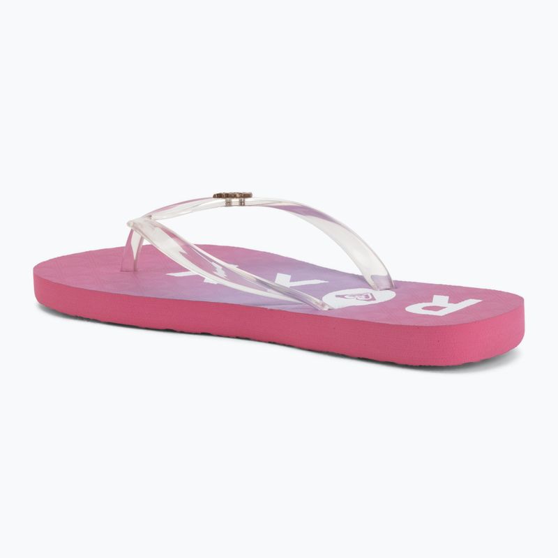 Japonki dziecięce ROXY Viva Jelly sangria sunset 3