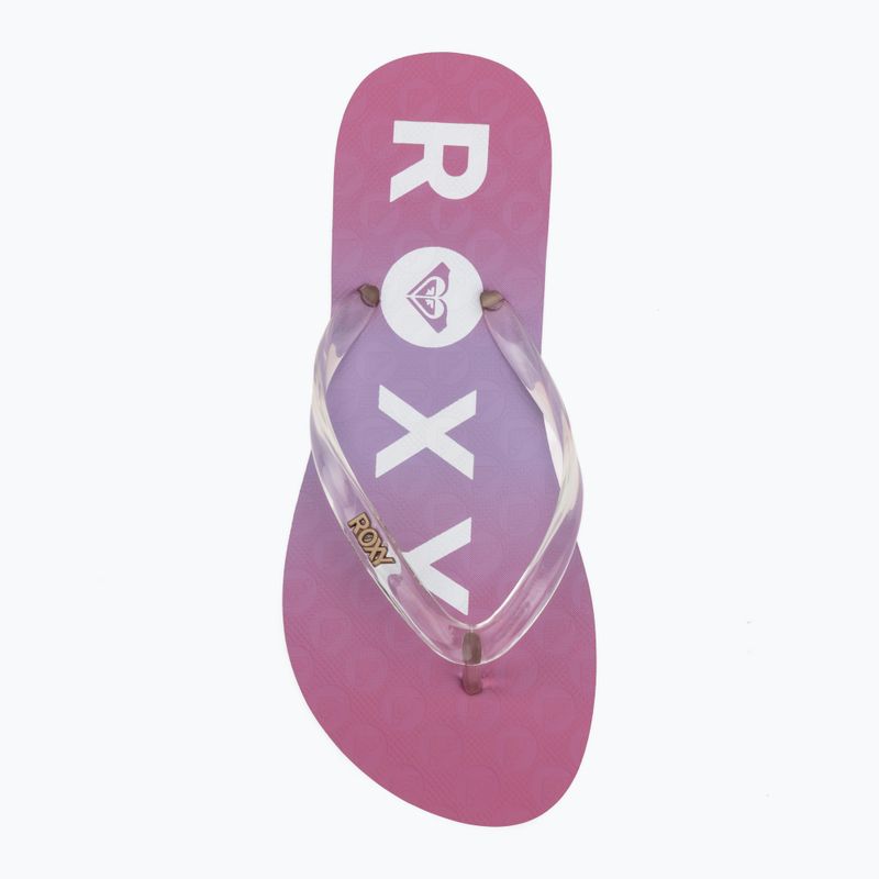Japonki dziecięce ROXY Viva Jelly sangria sunset 5