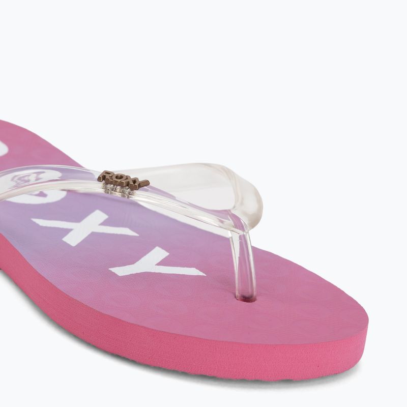 Japonki dziecięce ROXY Viva Jelly sangria sunset 7