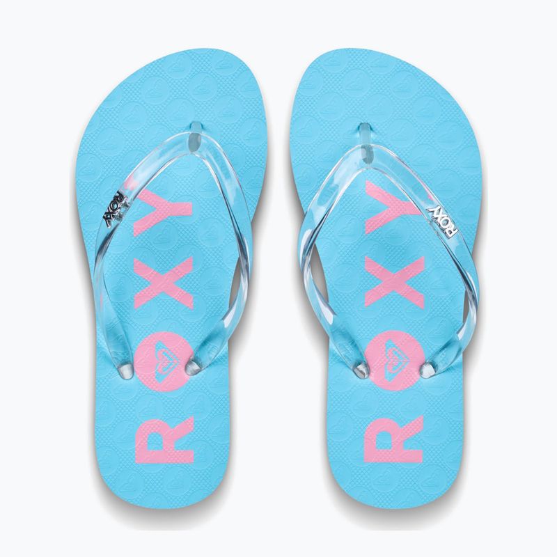 Japonki dziecięce ROXY Viva Jelly aqua splash 2