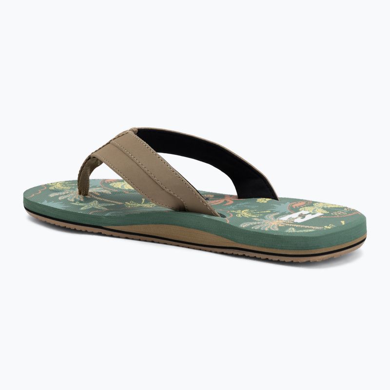 Japonki męskie Billabong All Day Impact Print moss green 3